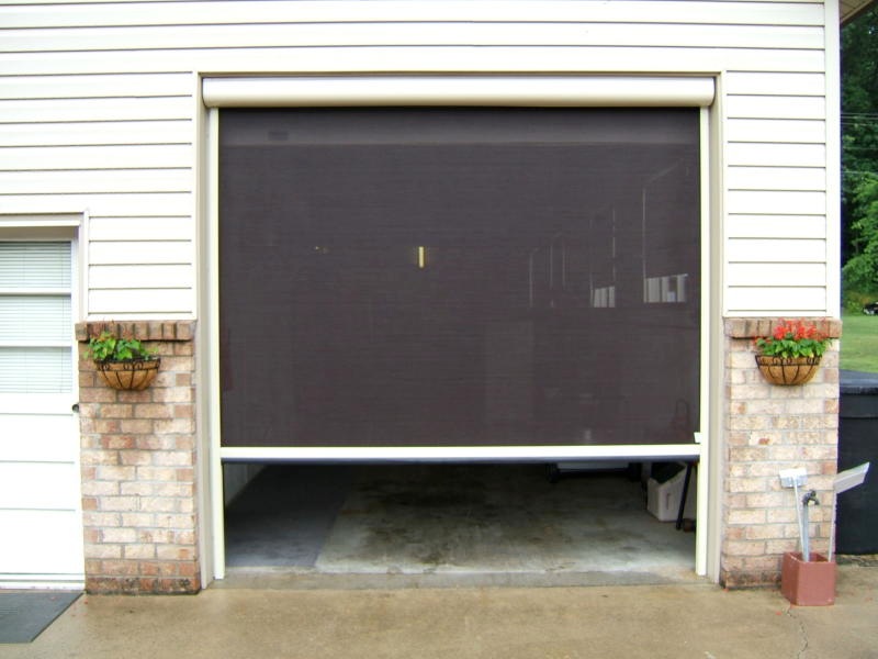 single car garage screen doors
